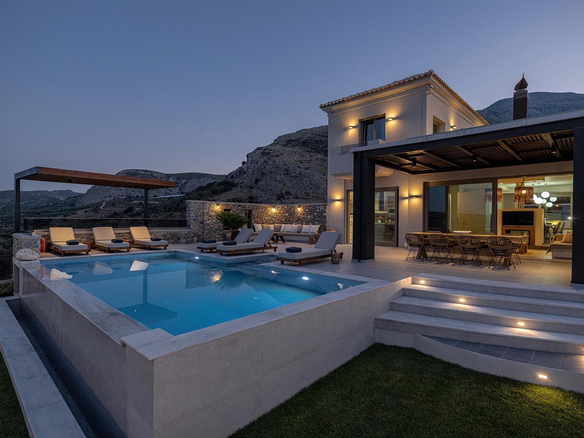 Villa Amavi - Private Heated Pool Κάτω Ασίτες Εξωτερικό φωτογραφία